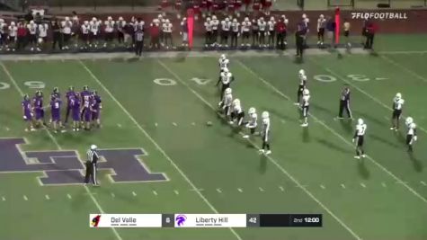 Replay: Del Valle HS vs Liberty Hill HS - 2021 Del Valle vs Liberty Hill | Sep 3 @ 7 PM