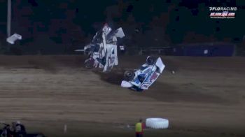 Flashback: Asa Swindell and Dustin Homan Flip at 2020 Short Track Nationals