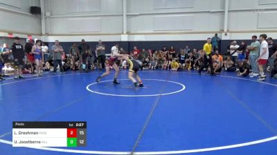 108 lbs Pools - Lee Dreshman, Phoenix W.C. vs Urijah Joostberns, Killer Elite