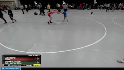 114 lbs Cons. Round 5 - Luke Cline, Missouri vs Calvin Rathjen, Sebolt Wrestling Academy