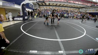 64 lbs Semifinal - Sam Burrows, Noble Takedown Club vs Josh Hazewinkel, Standfast