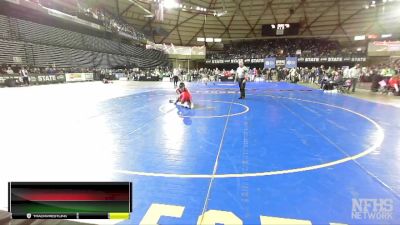 2A 106 lbs Champ. Round 1 - Shane Spindel, Washington vs Carter Elfving, Anacortes