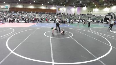 46 lbs Quarterfinal - Nash Parke, Legacy Elite WC vs Luke Abrams, Argonaut Jr Mustangs