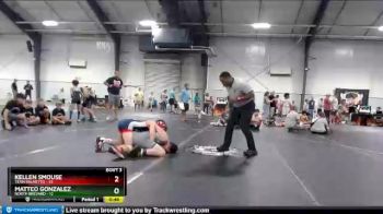 115 lbs Round 1 (8 Team) - Kellen Smouse, Team Palmetto vs Matteo Gonzalez, North Brevard