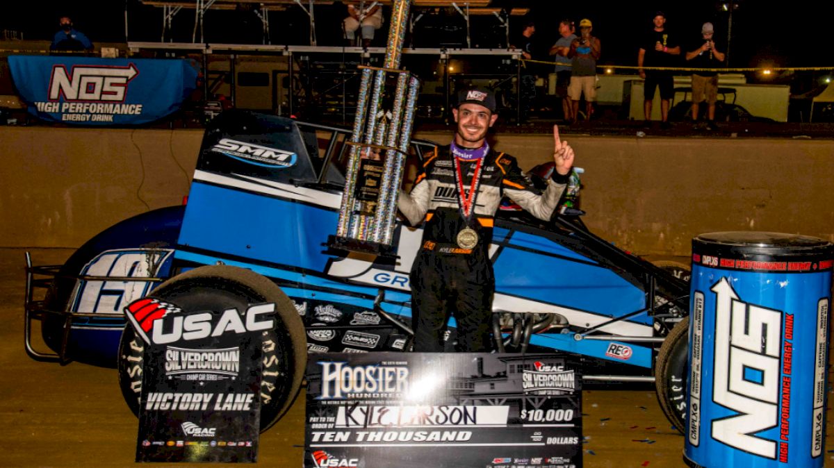 Larson Takes Shot at 3rd Dirt Mile Win at Springfield