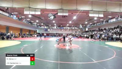 215 lbs Quarterfinal - Robert Ekins, Don Bosco Prep vs Robert Canterino, Christian Brothers Academy