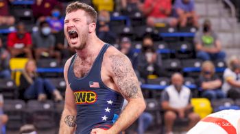 65 kg Quarterfinal - Matthew Kolodzik, New York Athletic Club vs Jaydin Eierman, TMWC / Hawkeye Wrestling Club