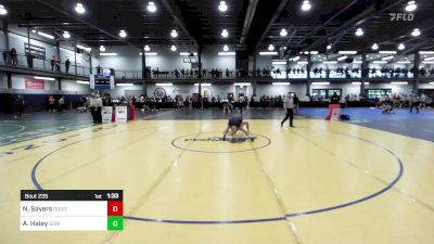 125B lbs Rr Rnd 3 - Nathan Sayers, Doughboy vs Ashten Haley, Gorilla Grapplers/cobleskill/richmondville