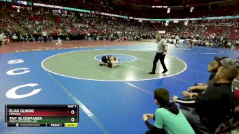 D3-138 lbs Cons. Semi - Elias Glinski, Crandon vs Tait Glassmaker, Princeton/Green Lake