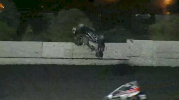 Alex Schutte Flip | USAC Western Midgets at Petaluma Speedway