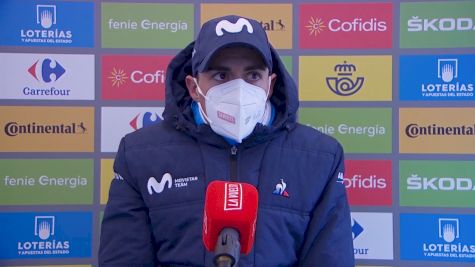 Enric Mas: Cold Summit Finish (SPANISH)