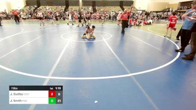 73 lbs Quarterfinal - Jackson Dudley, Centurion vs James Smith, Pride Wrestling