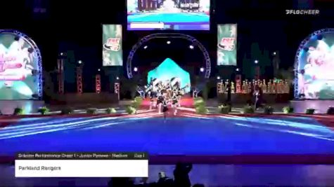 Parkland Rangers [2020 Sideline Performance Cheer 1 - Junior Peewee - Medium Day 1] 2020 Pop Warner National Cheer & Dance Championship