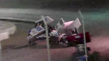 Tanner Carrick Flip | Sprint Spooktacular at Marysville Raceway