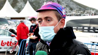 Angliru: Carthy Celebrates After 'Hardest' Climb