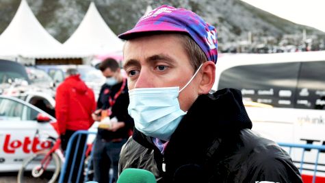 Angliru: Carthy Celebrates After 'Hardest' Climb