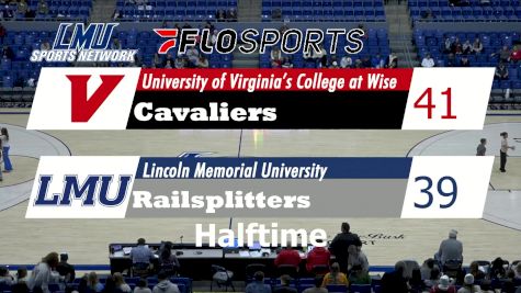 Replay: UVA Wise vs Lincoln Memorial - Men's | Jan 10 @ 7 PM