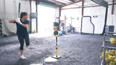 One-Legged Hitting Drill