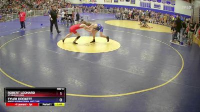 126 lbs Cons. Round 2 - Robert Leonard, St Helens Lions vs Tyler Hockett, Askeo International Mat Club