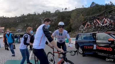 On-Board Highlight: Bike Changes In Stage 13 Time Trial