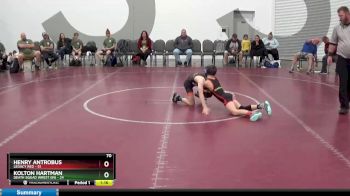 70 lbs Round 2 (8 Team) - Henry Antrobus, Legacy Red vs Kolton Hartman, Death Squad Wrest (IN)