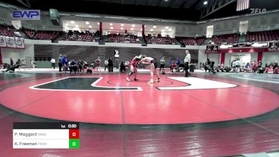 140 lbs Consolation - Payton Maggard, Owasso Girls HS vs Kylie Freeman, Tonkawa High School Girls