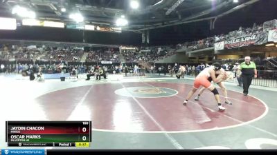 160 lbs Cons. Round 4 - Oscar Marks, Silverton HS vs Jaydin Chacon, Minico