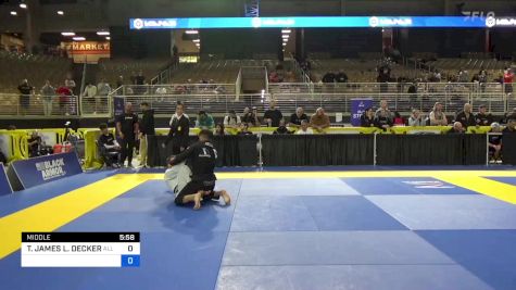 TAYLER JAMES L. DECKER vs RYAN RICHARD CHANEY 2024 Pan Jiu Jitsu IBJJF Championship