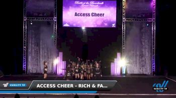 Access Cheer - Rich & Famous [2023 L6 International Open Coed - NT 1/22/2023] 2023 SU Battle at the Boardwalk Grand Nationals