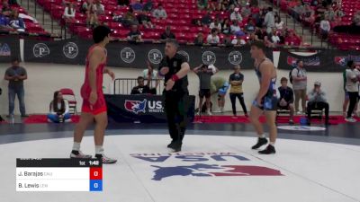 86 kg Rnd Of 64 - Julian Barajas, California vs Braxton Lewis, Lexington Wrestling Club