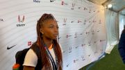 Quanesha Burks Wins US Title In Long Jump