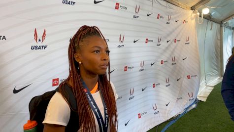 Quanesha Burks Wins US Title In Long Jump