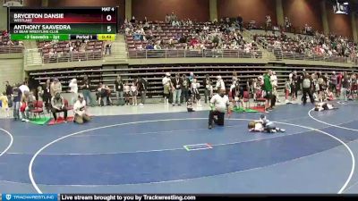 59 lbs Cons. Round 2 - Anthony Saavedra, LV Bear Wrestling Club vs Bryceton Dansie, WESTLAKE