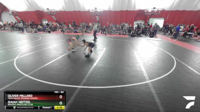 83 lbs Cons. Semi - Oliver Millard, Team Nazar Training Center vs Isaiah Neitzel, Ringers Wrestling Club