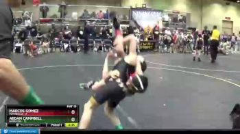 66 lbs Round 1 (4 Team) - Aedan Campbell, Barn Kids vs Marcos Gomez, MI Pitbulls