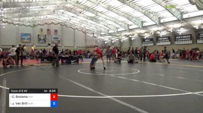 74 kg Consi Of 8 #2 - Carson Brolsma, Minnesota Storm vs John Van Brill, NJRTC