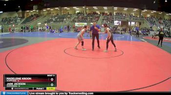 117 lbs Round 2 (4 Team) - Madeleine Kroon, Scappoose vs Jade Jackson, Harrisburg