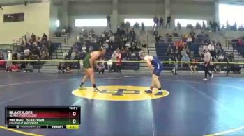 197 lbs Quarterfinal - Michael Sullivan, College At Brockport vs Blake Ilges, Alfred State College