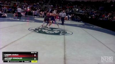 4A 189 lbs Champ. Round 1 - Caeden Jojola, Valley vs Antonio Gonzales, Tucumcari