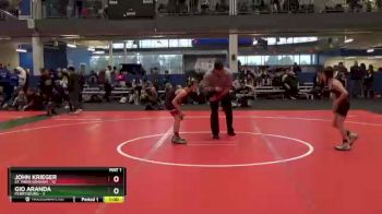 60 lbs Finals (2 Team) - Gio Aranda, Perrysburg vs John Krieger, St. Paris Graham