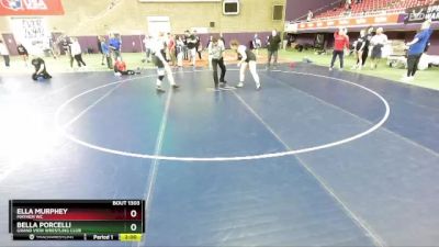 190 lbs Semifinal - Bella Porcelli, Grand View Wrestling Club vs Ella Murphey, Mayhem WC