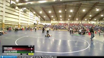 67 lbs Cons. Round 3 - Nixx Park, Juab Wrestling Club vs Keaton Hardee, Ravage Wrestling Club