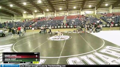 78 lbs 1st Place Match - Nixon Hunt, Bonneville Wrestling Club vs David Lopez, Montrose Elite Wrestling