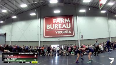 130 lbs Quarterfinal - Alexis Parry, Hanover Hawkeye Youth Wrestlin vs Lelin Dye, Richlands Wrestling Club