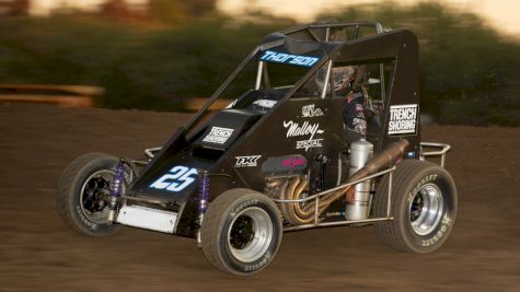 Thorson Closes USAC Season with Victory