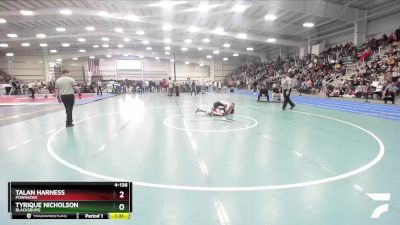 4-138 lbs Quarterfinal - Talan Harness, Powhatan vs Tyrique Nicholson, Blacksburg