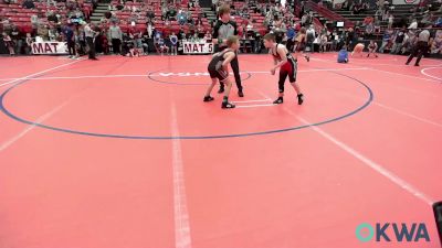 83 lbs Consolation - William Masters, Morrison Takedown Club vs Cooper Brien, Pawnee Peewee Wrestling