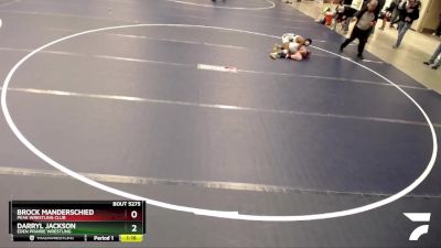 97 lbs Cons. Round 4 - Darryl Jackson, Eden Prairie Wrestling vs Brock Manderschied, Peak Wrestling Club