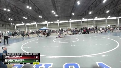 63 lbs Semifinal - Quentin Villarreal, Sublime Wrestling Academy vs Tiago Contreras, Bulldog Wrestling Club