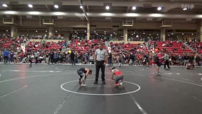 73 lbs Round 1 - Brantlee Hoover, Triumph vs Mateo Castillo, Red Storm